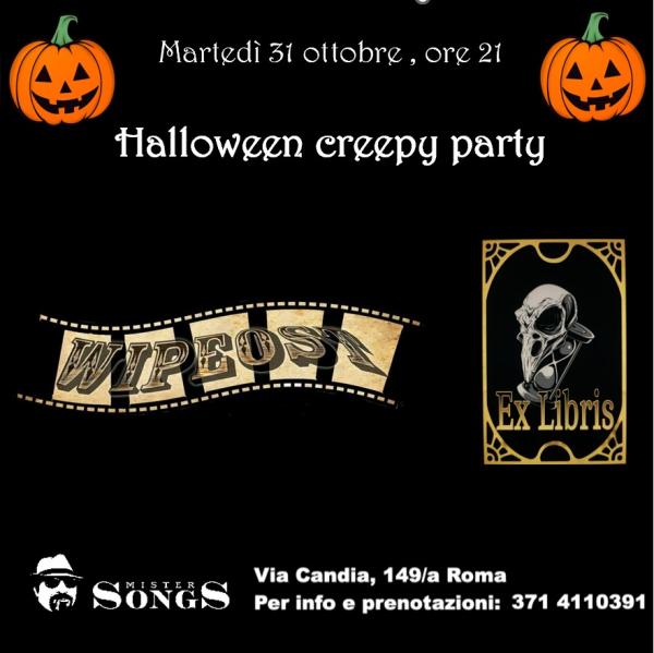 Halloween creepy party