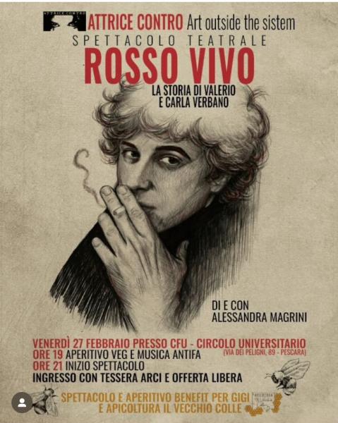 Spettacolo teatrale "Rosso Vivo"