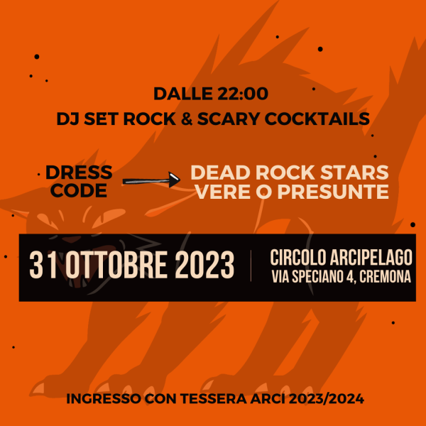 ROCK IS DEAD - SERATA HALLOWEEN