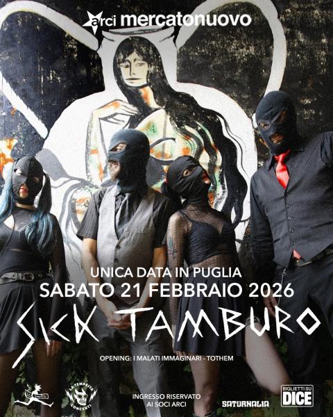 Sick Tamburo in concerto