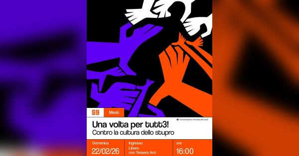 Una volta per tutt3! – Contro la cultura dello stupro