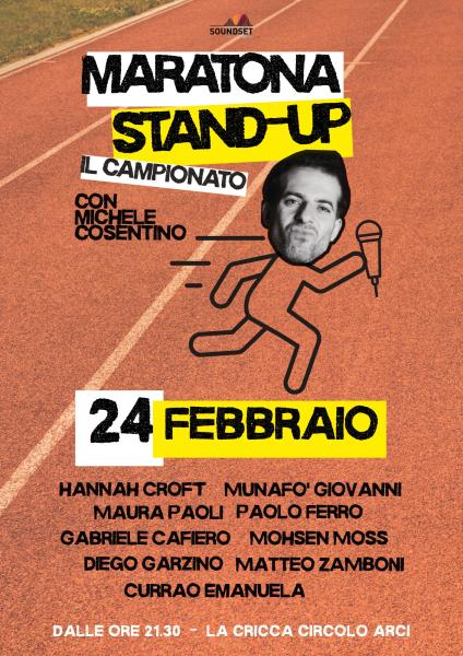 Maratona Stand Up On Michele Cosentino