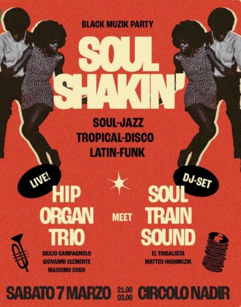 🔥🪩 SOUL SHAKIN’ – THE FREAKIN’ FUNKY NIGHT!!! 🪩🔥
