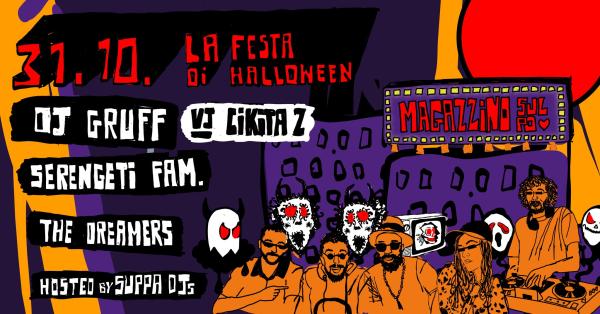 Halloween con Dj Gruff e tanti altri mostri
