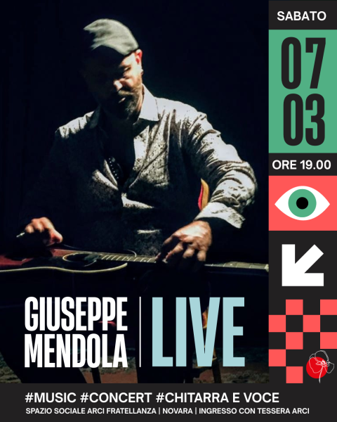 Tra pietra lavica e sale | Giuseppe Mendola in concerto