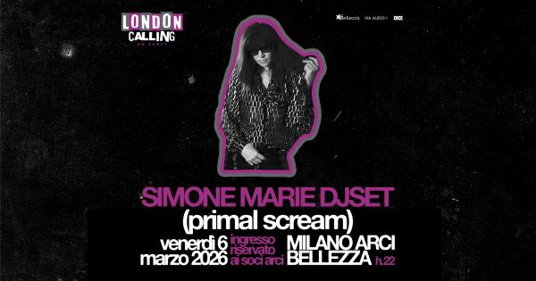 SIMONE MARIE DJSET X LONDON CALLING - UK PARTY