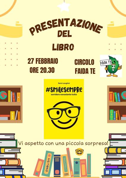 Presentazione libro - #Smilesempre