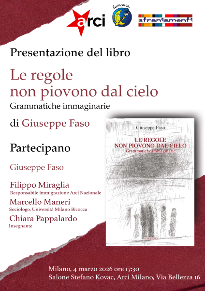 LE REGOLE NON PIOVONO DAL CIELO - Grammatiche immaginarie