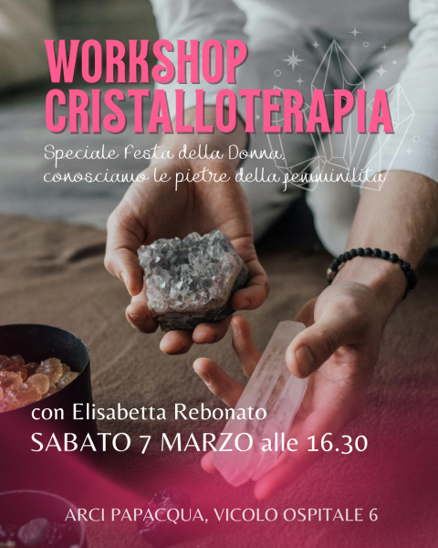 Cristalloterapia - Workshop Gratuito