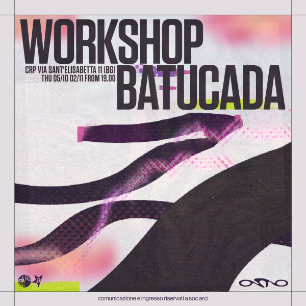 Workshop Percussioni Batucada (Brasile) con Ono Collective