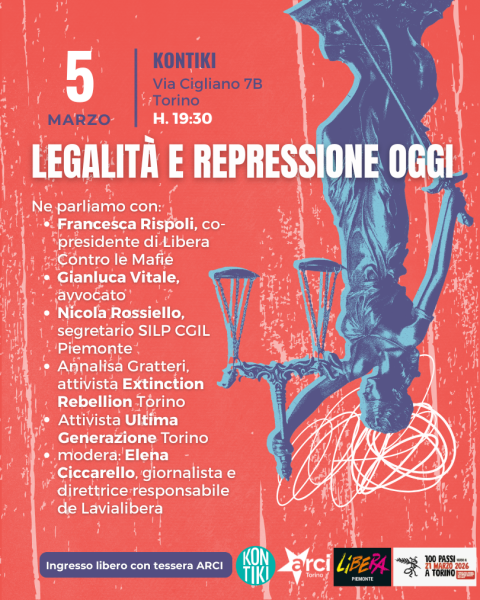 LEGALITÀ E REPRESSIONE OGGI