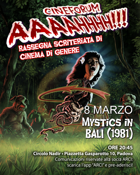 🎥"MYSTICS IN BALI” (1981) • Cineforum AAAAHHHH!!!!