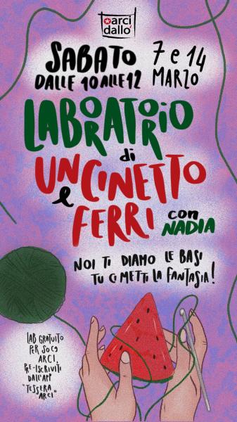 LABORATORIO DI UNCINETTO con NADIA