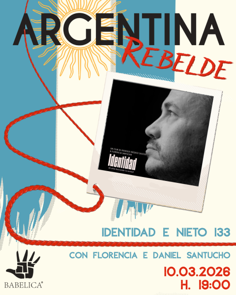 Identidad e Nieto 133 – Incontro con Florencia e Daniel Santucho. Proiezione e incontro con autori e testimoni