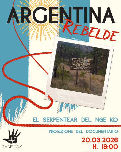 Proiezione di El serpentear del Nge ko – Marion Prjeto