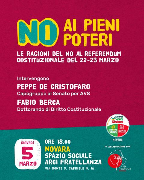 NO ai pieni poteri