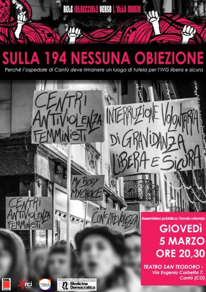 5 marzo/ Sulla 194 nessuna obiezione