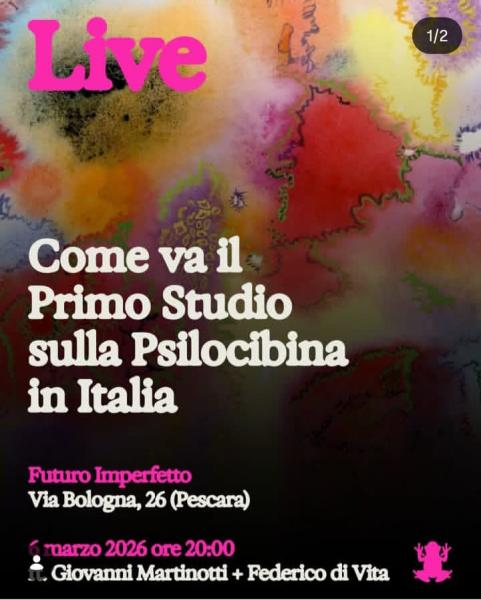 Come va il primo studio sulla psilocibina in Italia