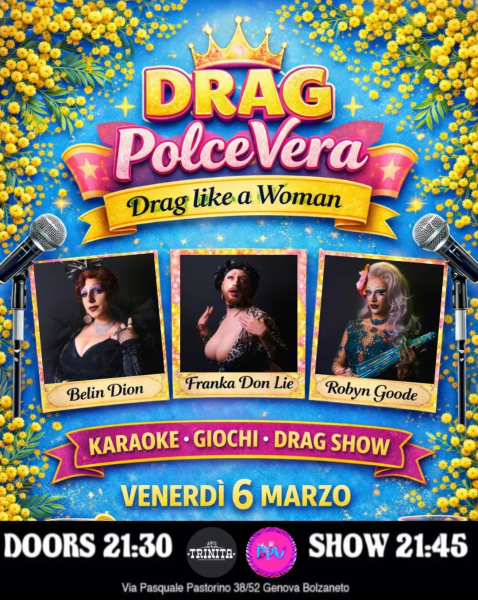 DRAG POLCEVERA- Drag like a Woman