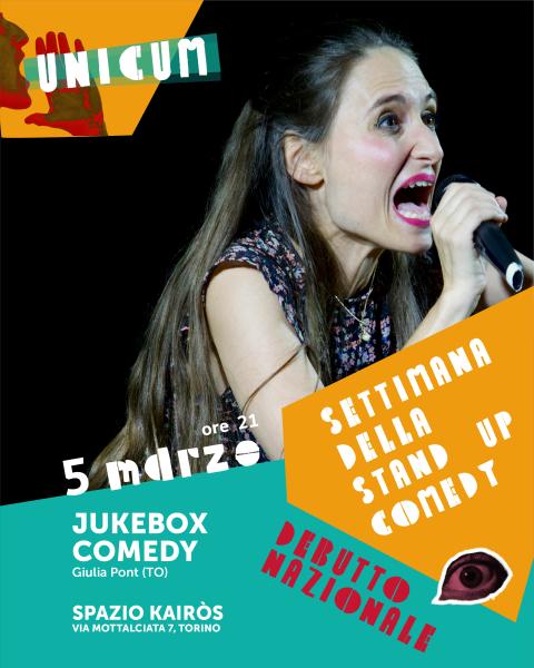 Giulia Pont con "Jukebox Comedy"