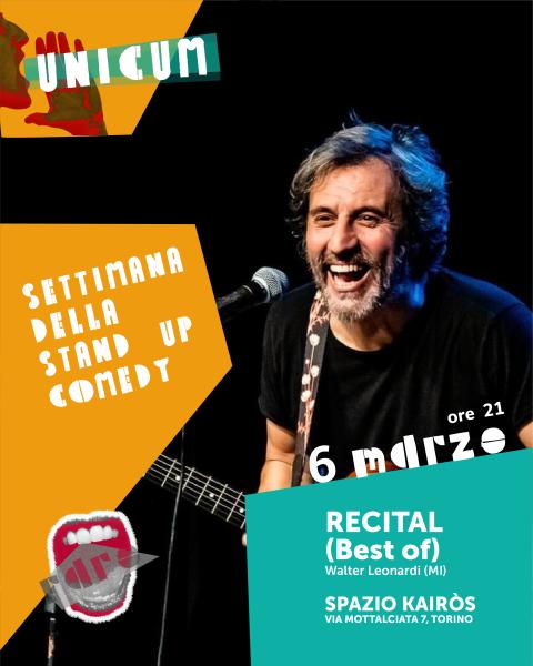 Walter Leonardi con "Recital (best of)"