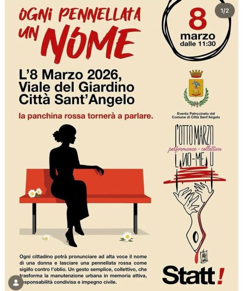 La panchina rossa tornerà a parlare.