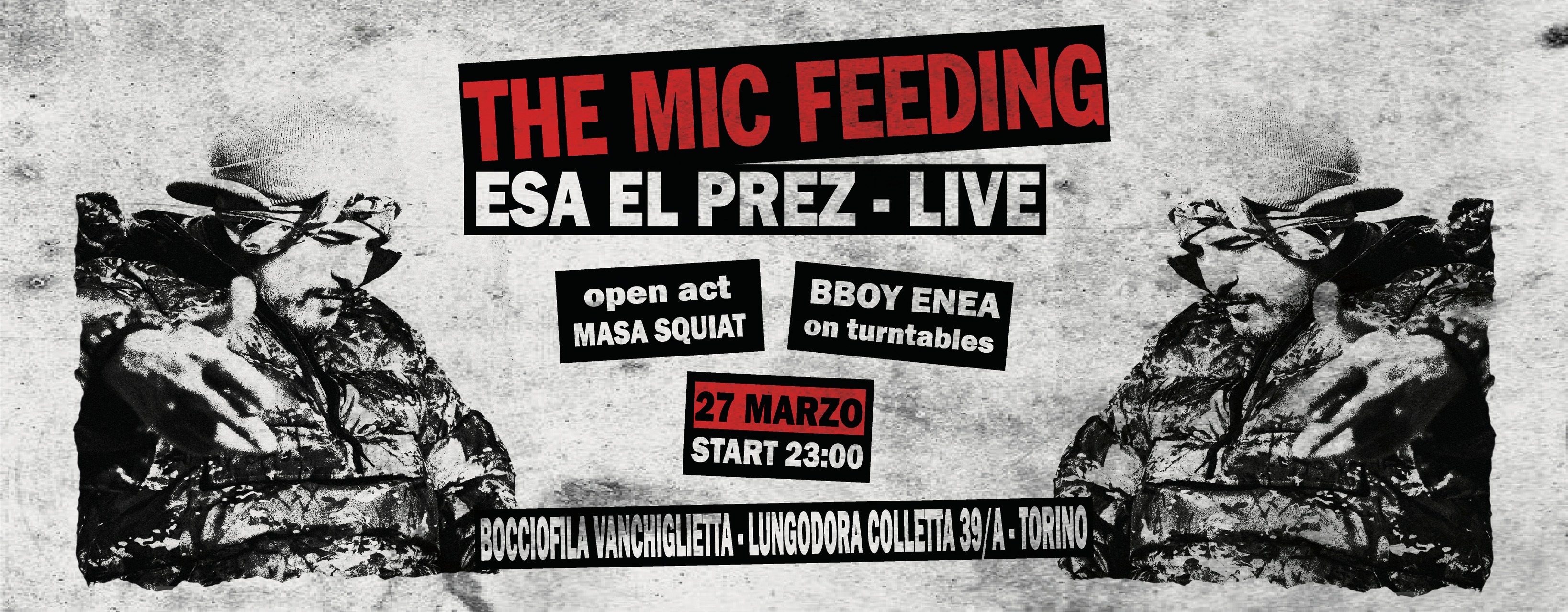 The Mic Feeding ESA EL PREZ - LIVE