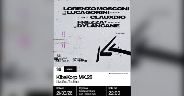 KibaKorp MK.26 – Liveset Techno