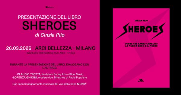 SHEROES - PRESENTAZIONE DEL LIBRO