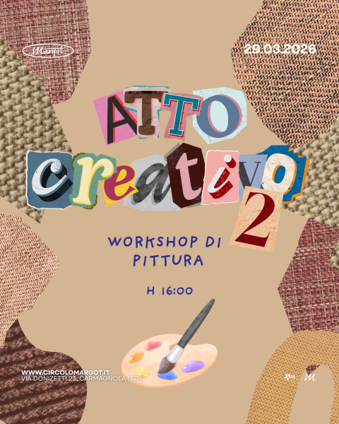 Atto creativo II - Workshop di pittura