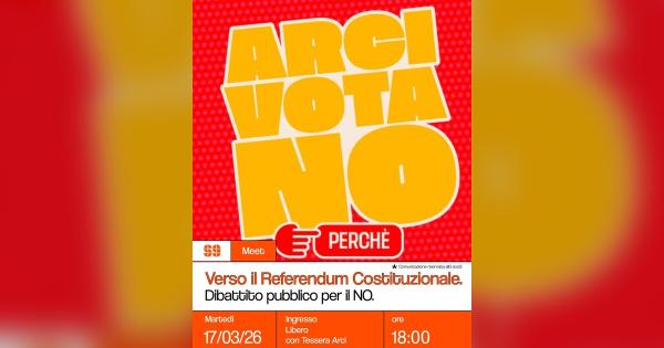 Verso il Referendum Costituzionale – Dibattito pubblico per il NO