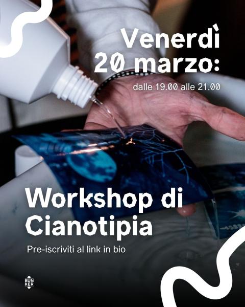 Workshop di Cianotipia con Simone Giai