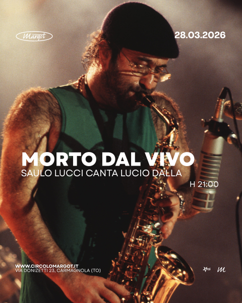 Live - Morto dal vivo: Saulo Lucci canta Lucio Dalla