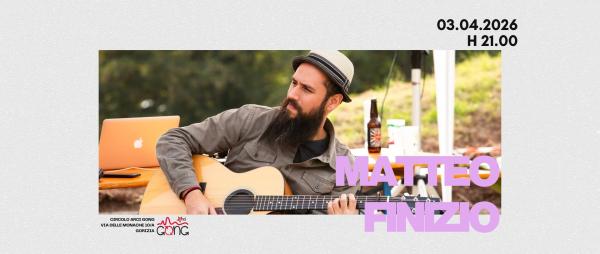 Matteo Finizio live @Circolo Arci Gong