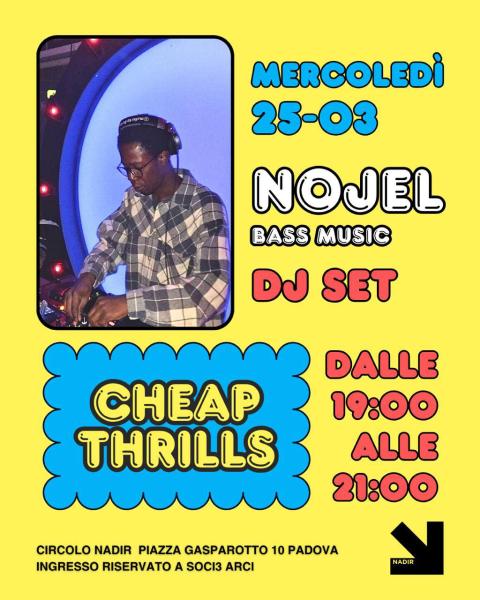 🪩CHEAP THRILLS! L’aperitivo di Nadir 🍹