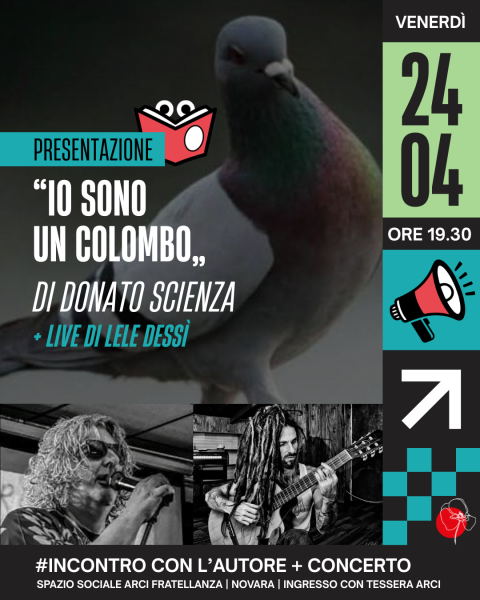 Io sono un colombo | Poesie di Donato Scienza + live di Lele Dessì