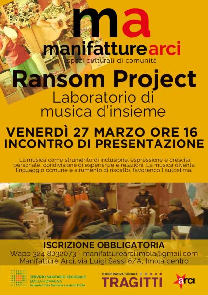 Ransom Project – laboratorio di musica d’insieme,