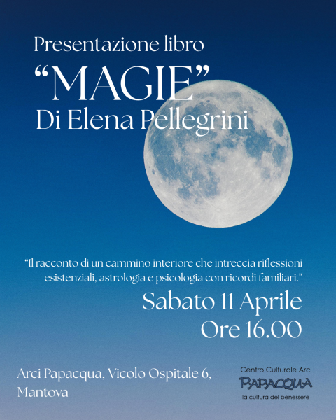 Presentazione libro "Magie" di Elena Pellegrini