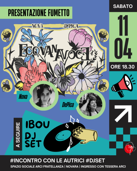 Ecovanavoce | Presentazione fumetto + djset