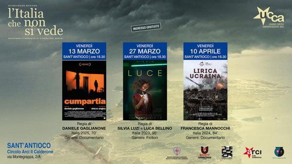 Rassegna di cinema del reale "L'Italia che non si vede"