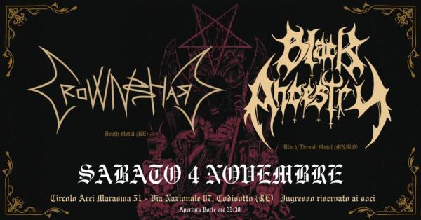 Metal Night! Live: Crownshard + Black Ancestry!