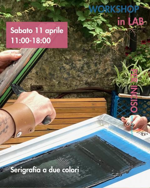 Serigrafia a due colori!!