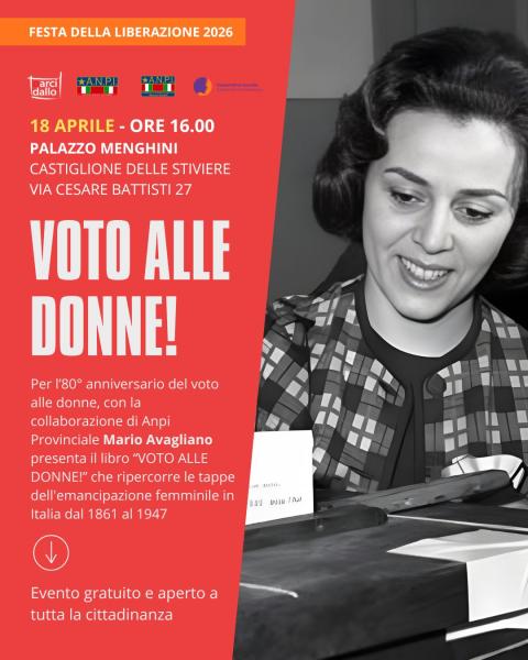 Mario Avagliano presenta il libro “VOTO ALLE DONNE!”