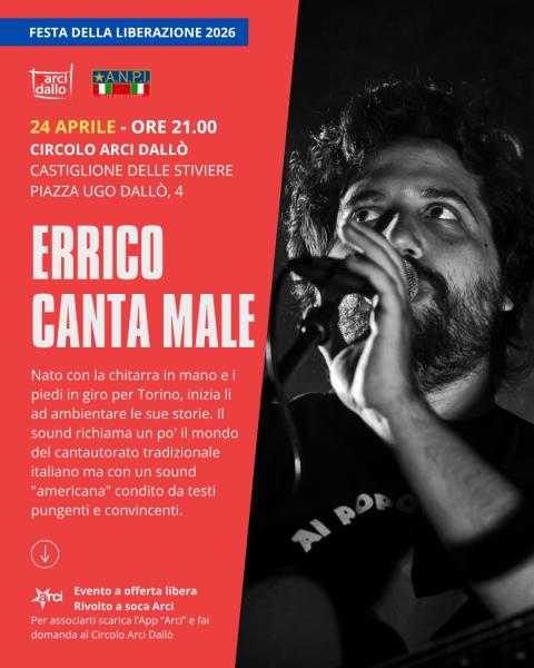 ERRICO CANTA MALE @Arci Dallò