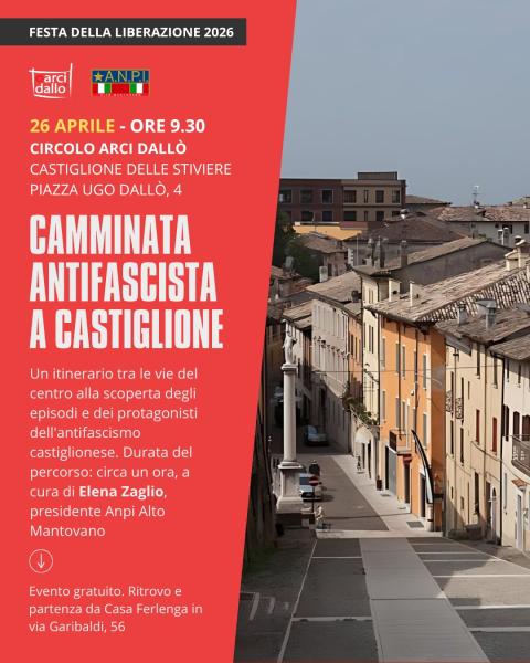 CAMMINATA ANTIFASCISTA A CASTIGLIONE