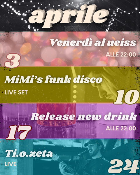 Aprile @UEISS -  Mimi's funk disco 🎶