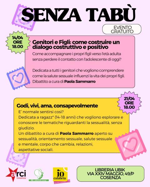 Senza tabù - dedicata ai genitori