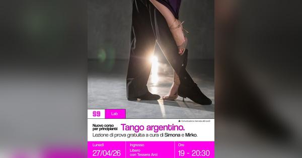Tango Argentino – a cura di Simona e Mirko (lezione di prova)