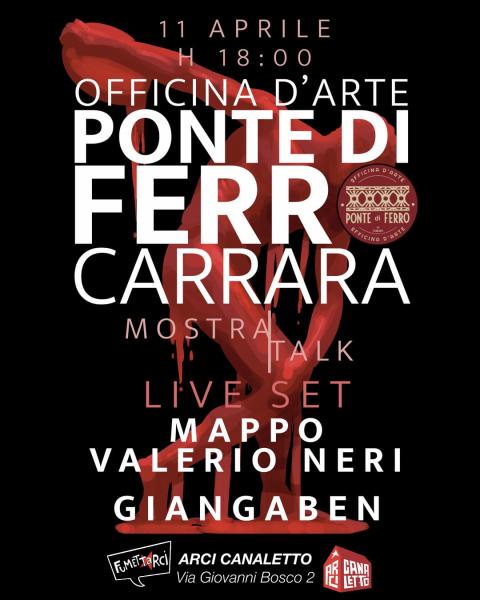 Verso FUMETTARCI: nuovo appuntamento con Ponte di Ferro, Mappo, Neri e Giangaben