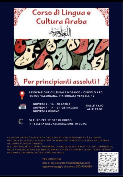 Corso di arabo per principianti